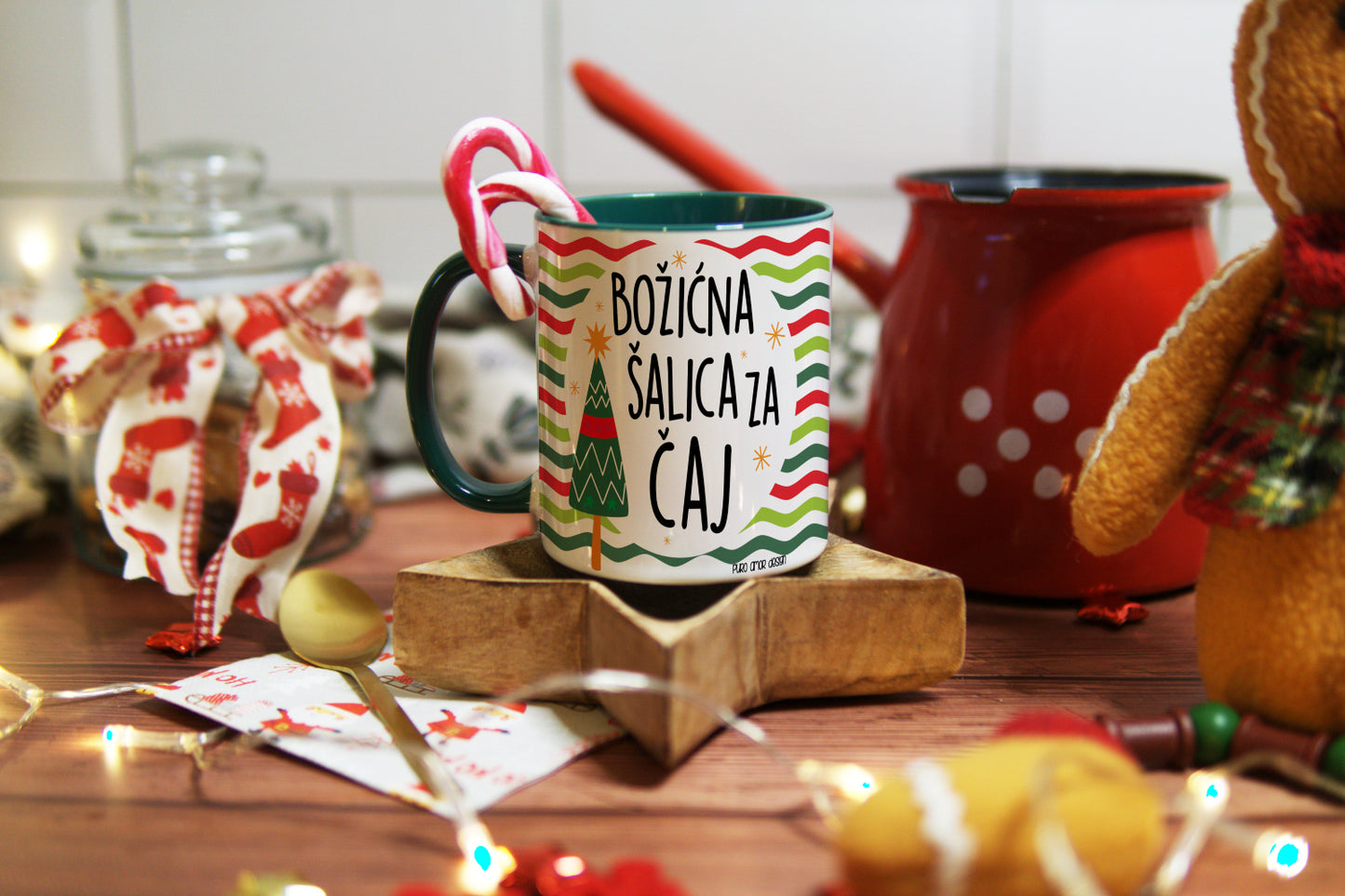 Šalica - Božićna šalica za čaj