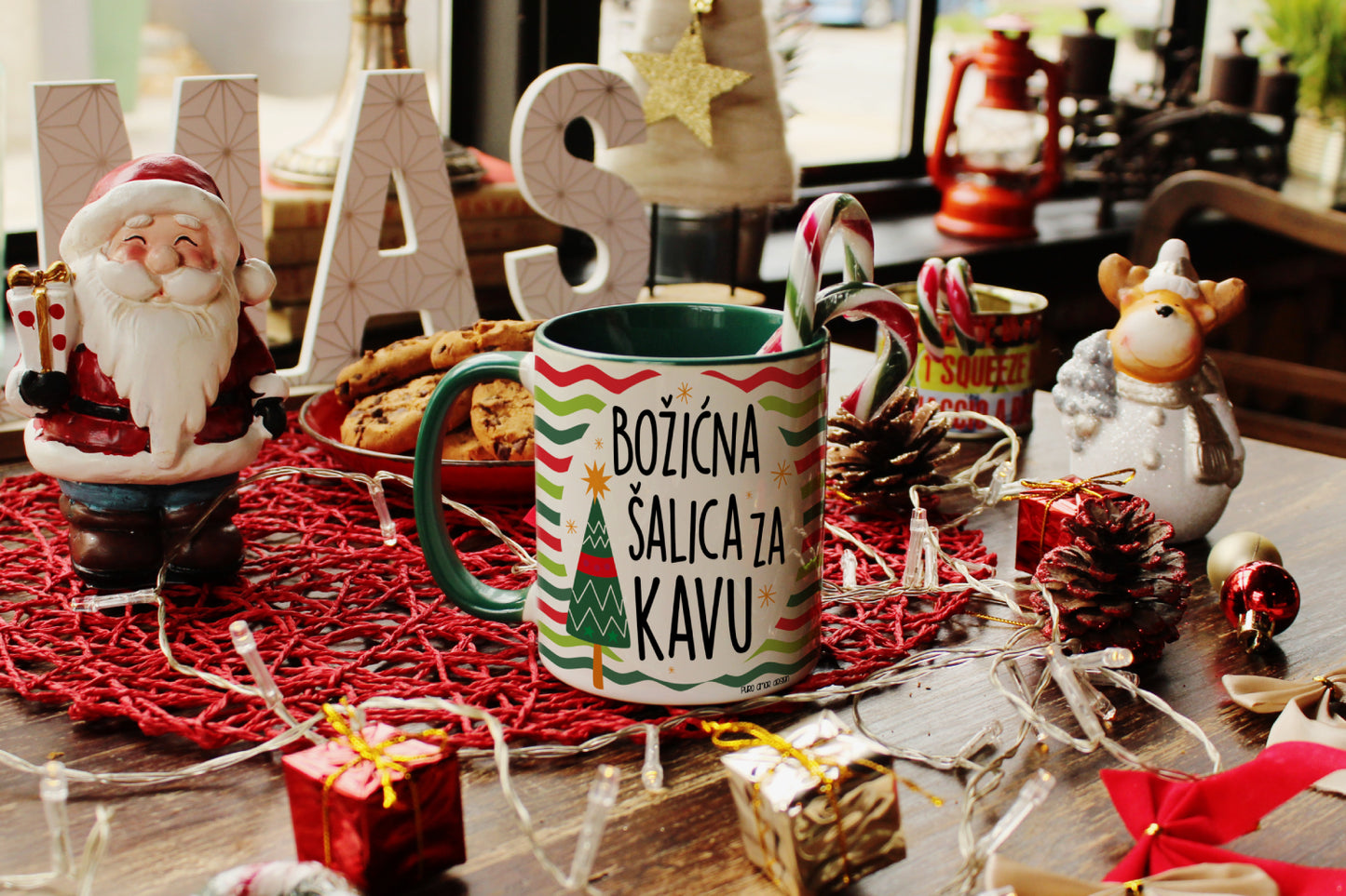 Šalica - Božićna šalica za kavu