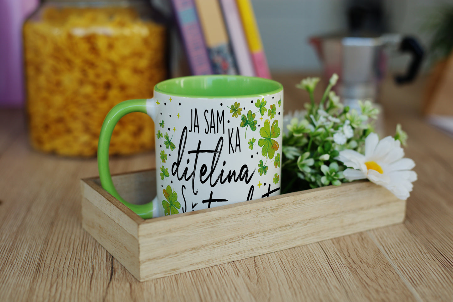 Šalica - Ditelina s četiri lista