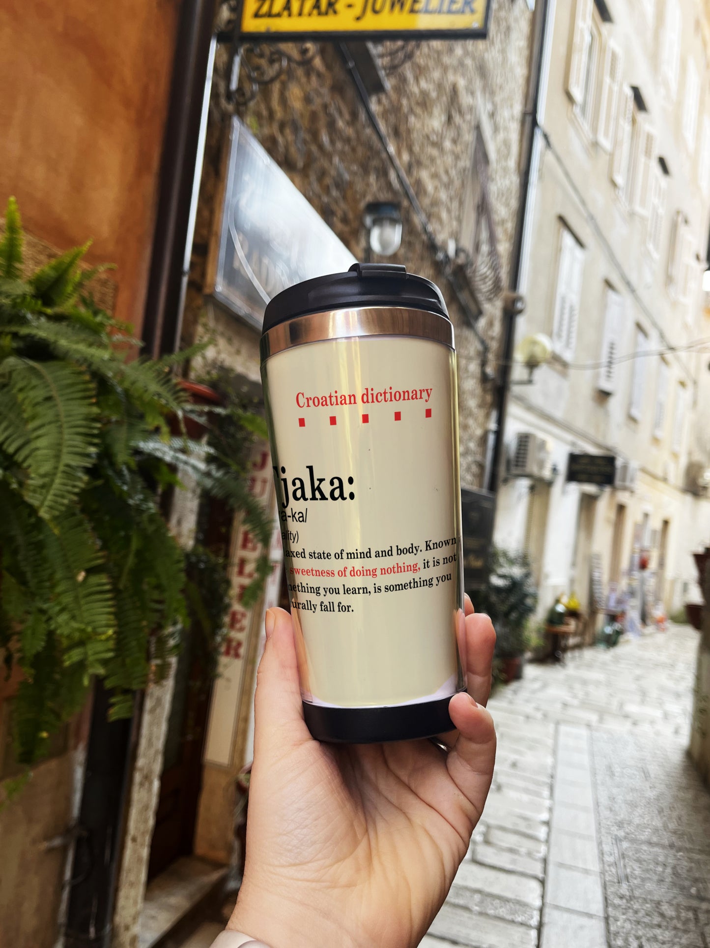 Termosica - Croatian dictionary - Fjaka (bež)