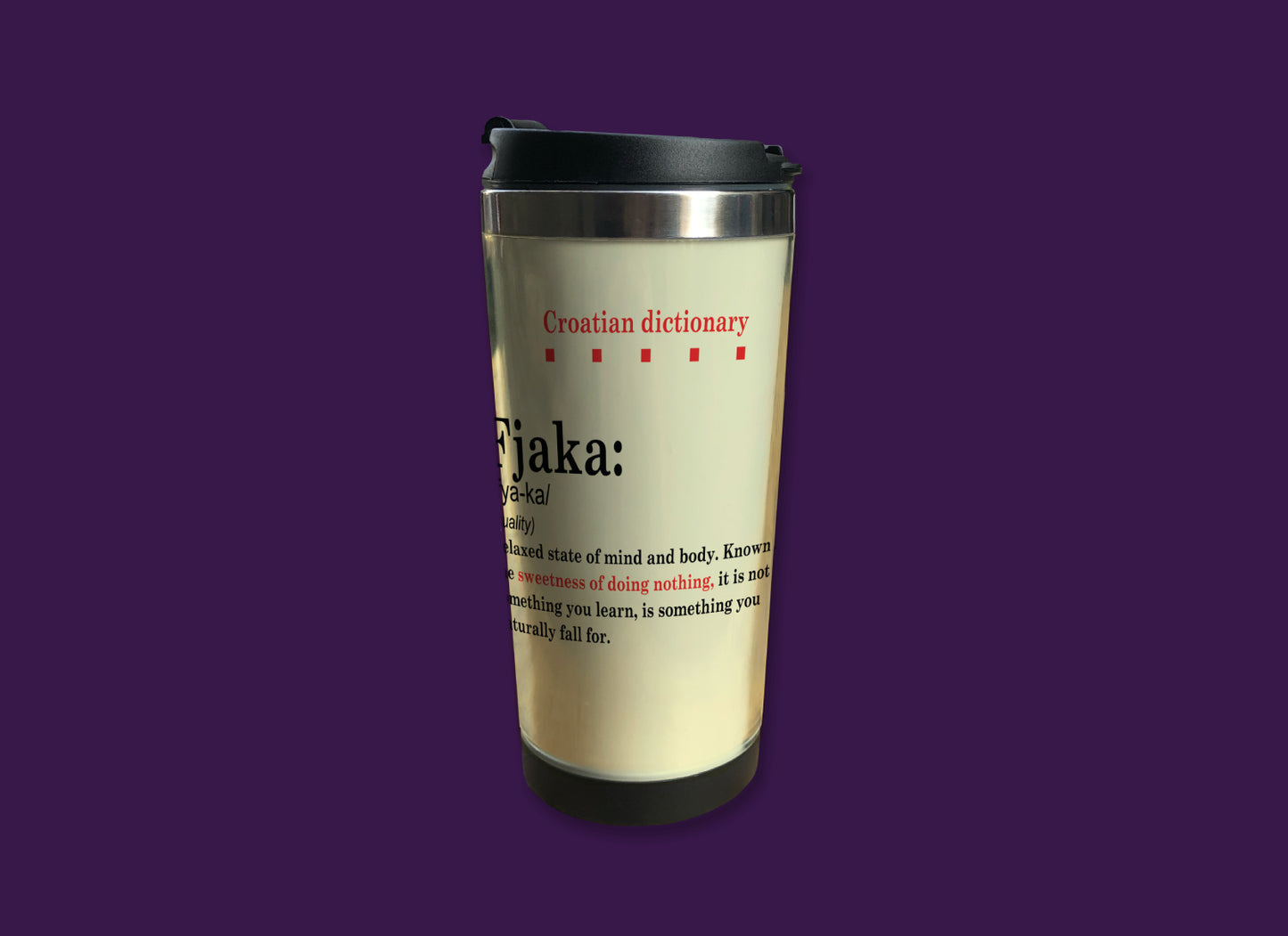 Termosica - Croatian dictionary - Fjaka (bež)