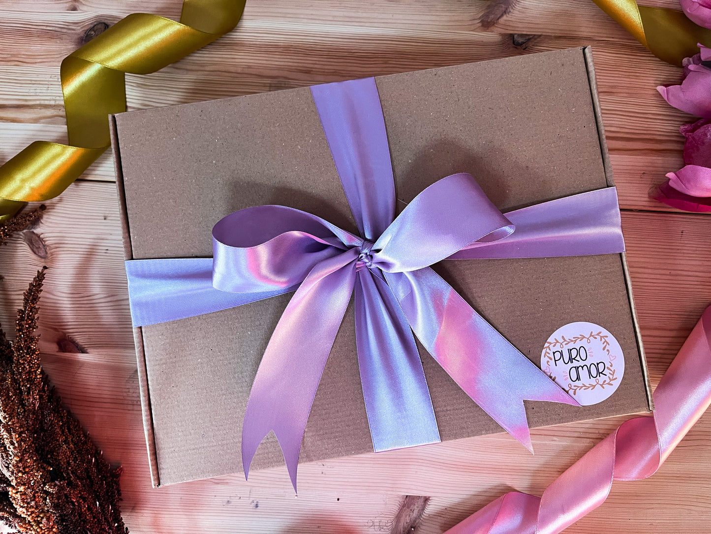 Poklon kutija-velika-lila