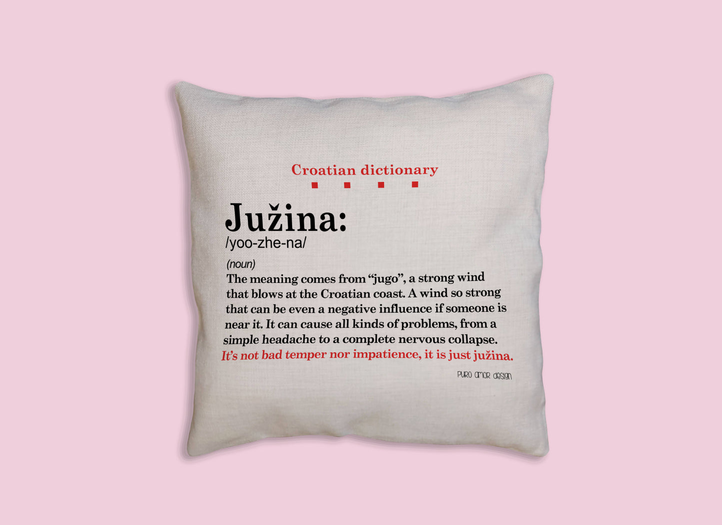 Jastučnica - Croatian dictionary - Južina