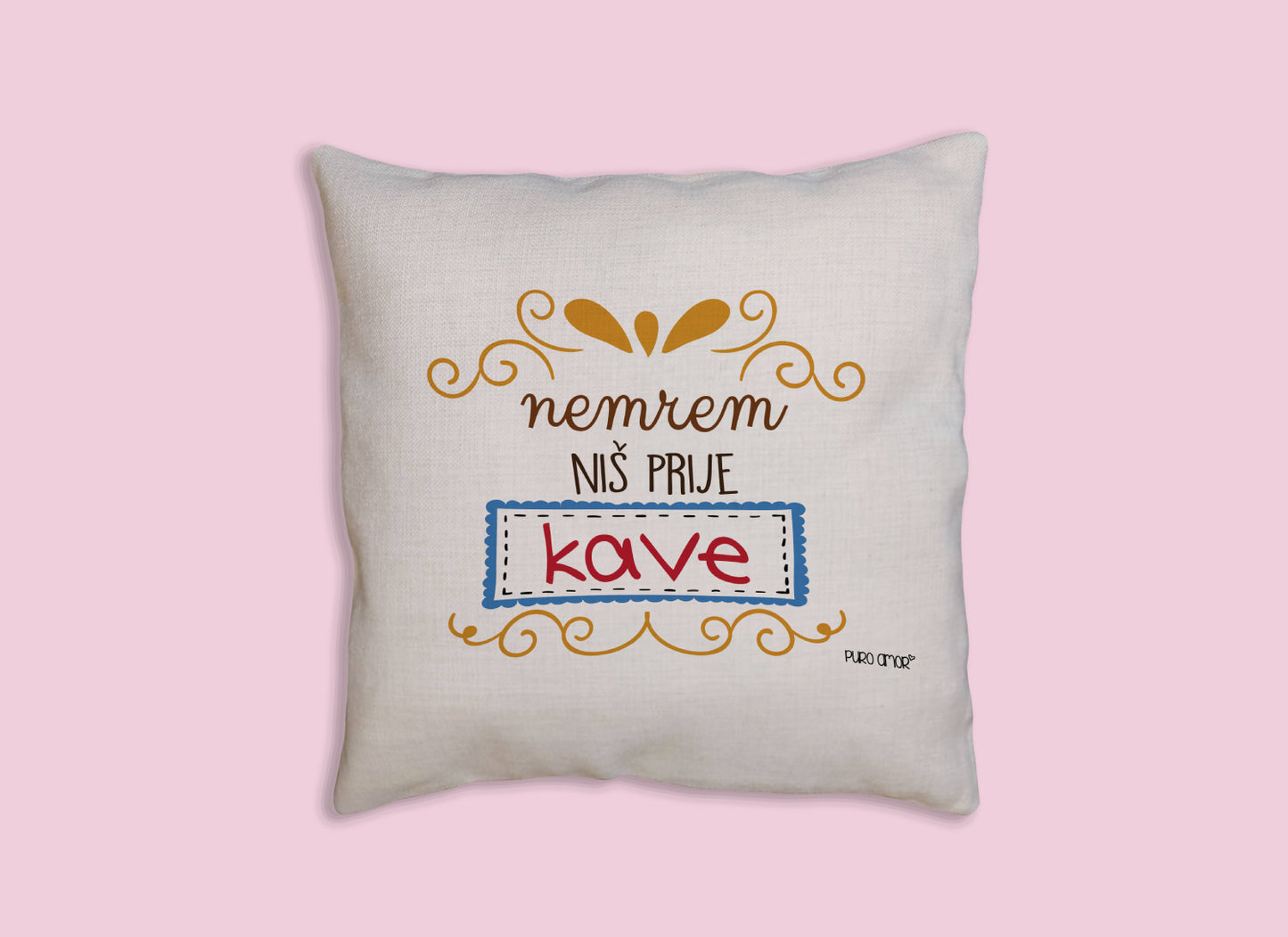 Jastučnica - Nemrem niš prije kave