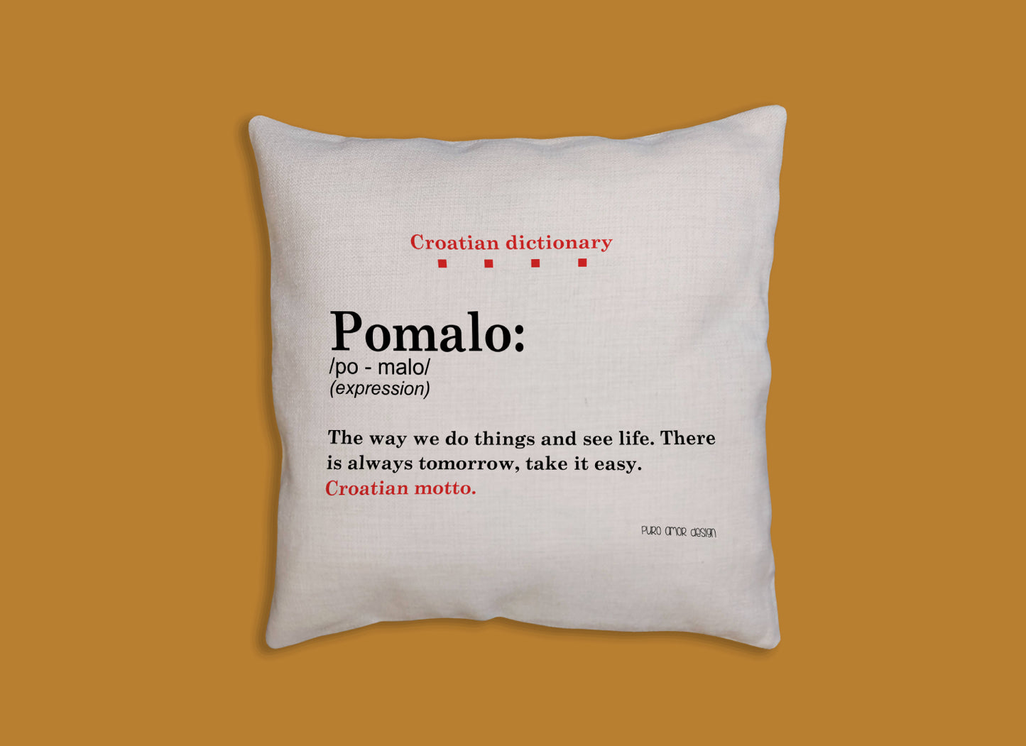 Jastučnica - Croatian dictionary - Pomalo