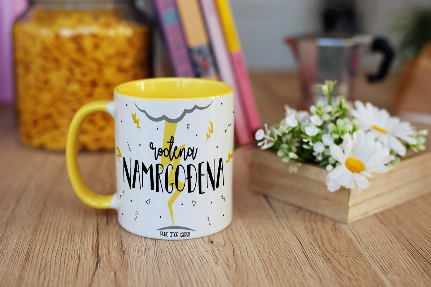 Šalica - Rođena namrgođena