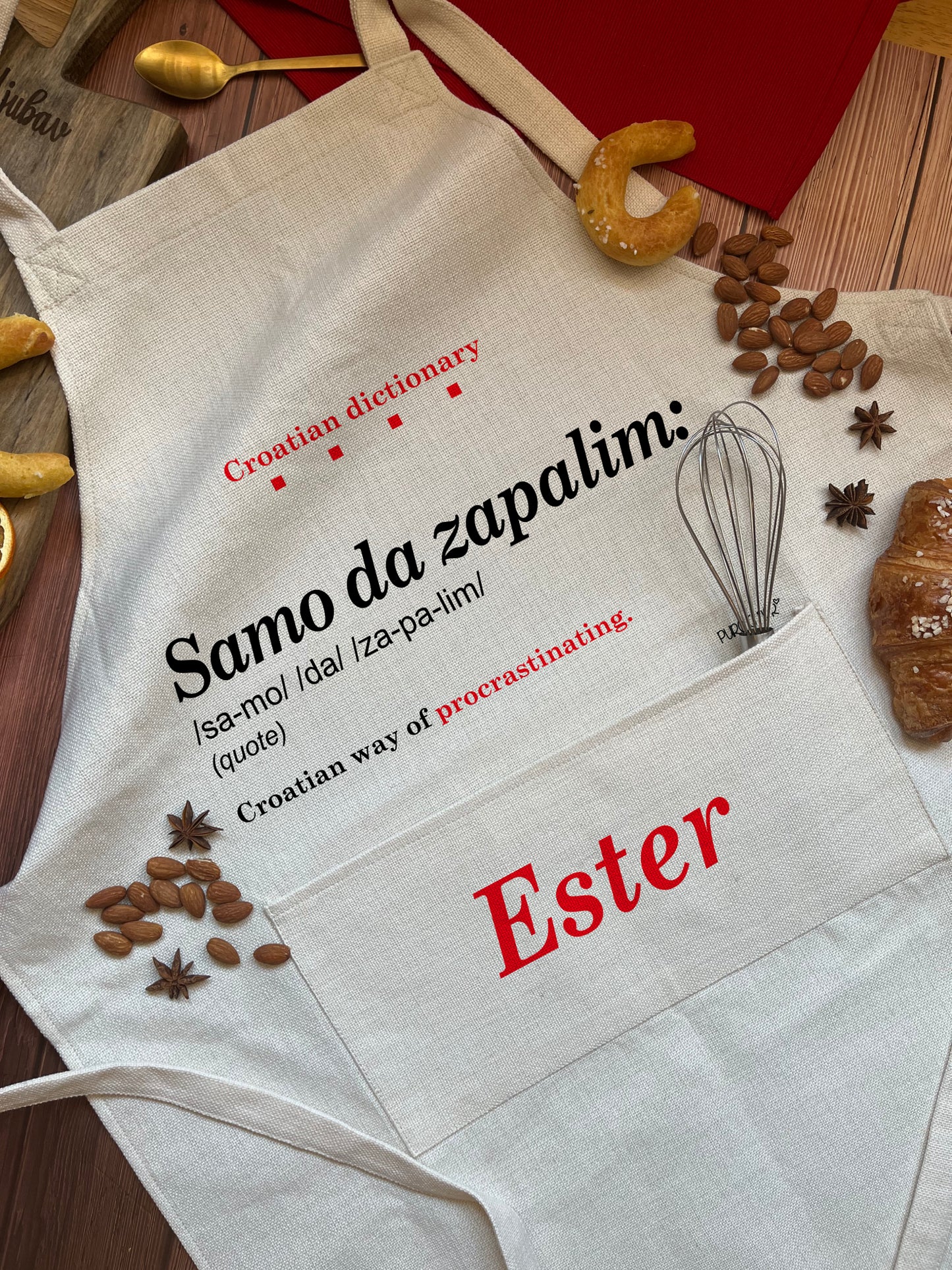 Pregača - Croatian dictionary - Samo da zapalim