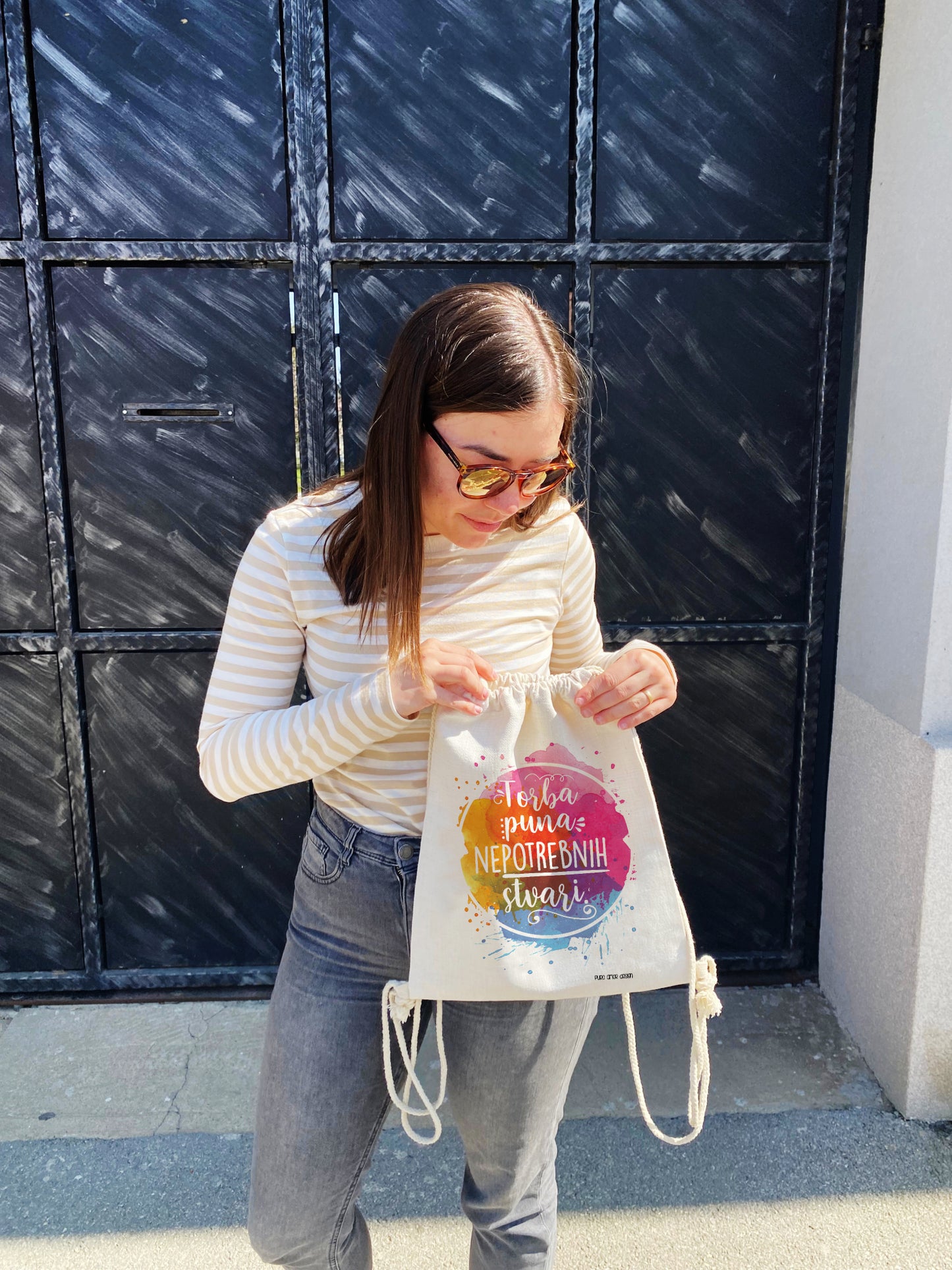 Ruksak - Torba puna nepotrebnih stvari (šarena)