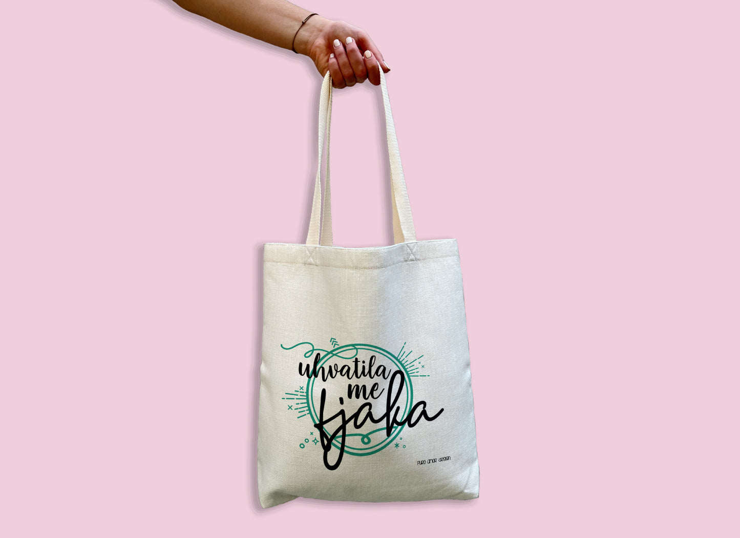 Torba - Uhvatila me fjaka