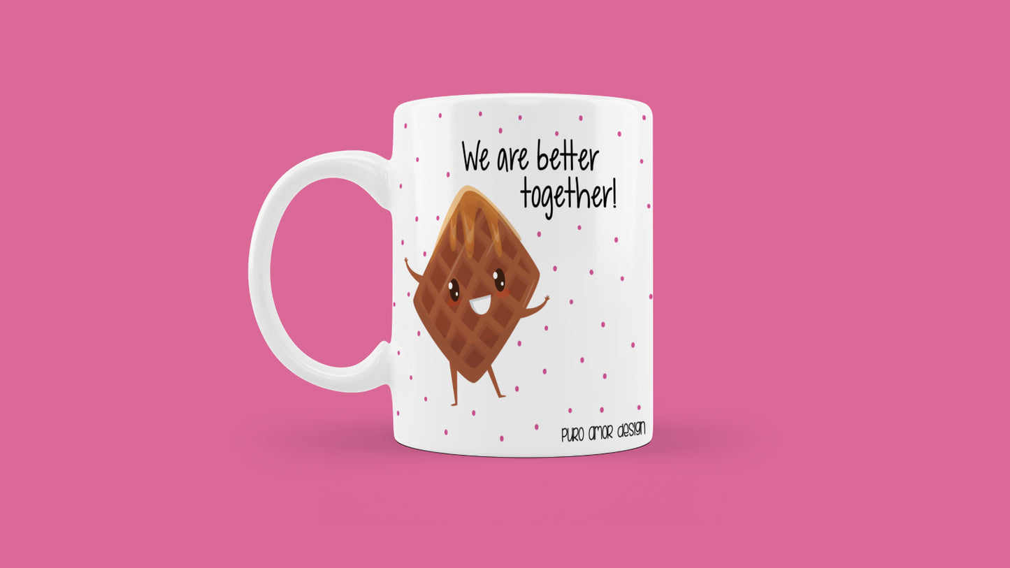 Set šalica - Better together (Waffle&honey)