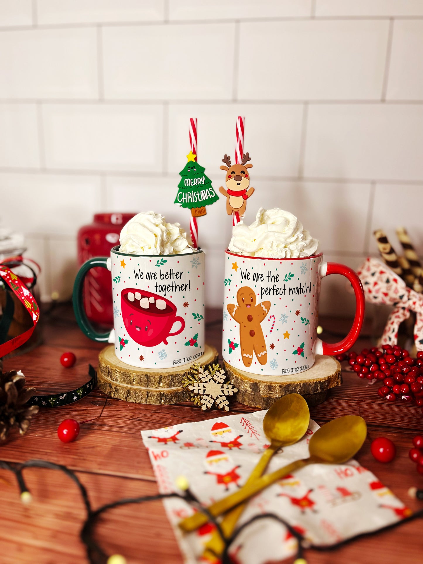 Set šalica - Better together (božićna)