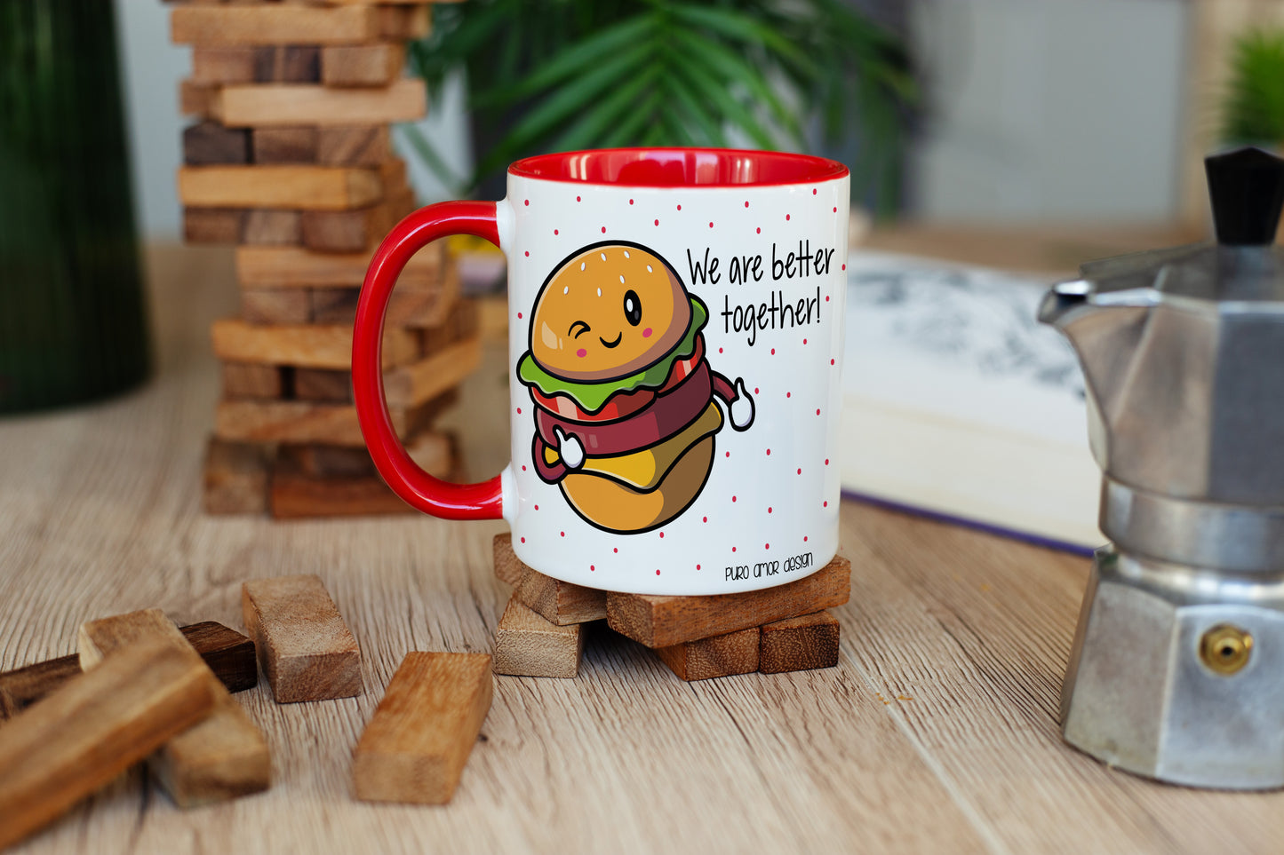 Set šalica - Better together (Burger&fries)