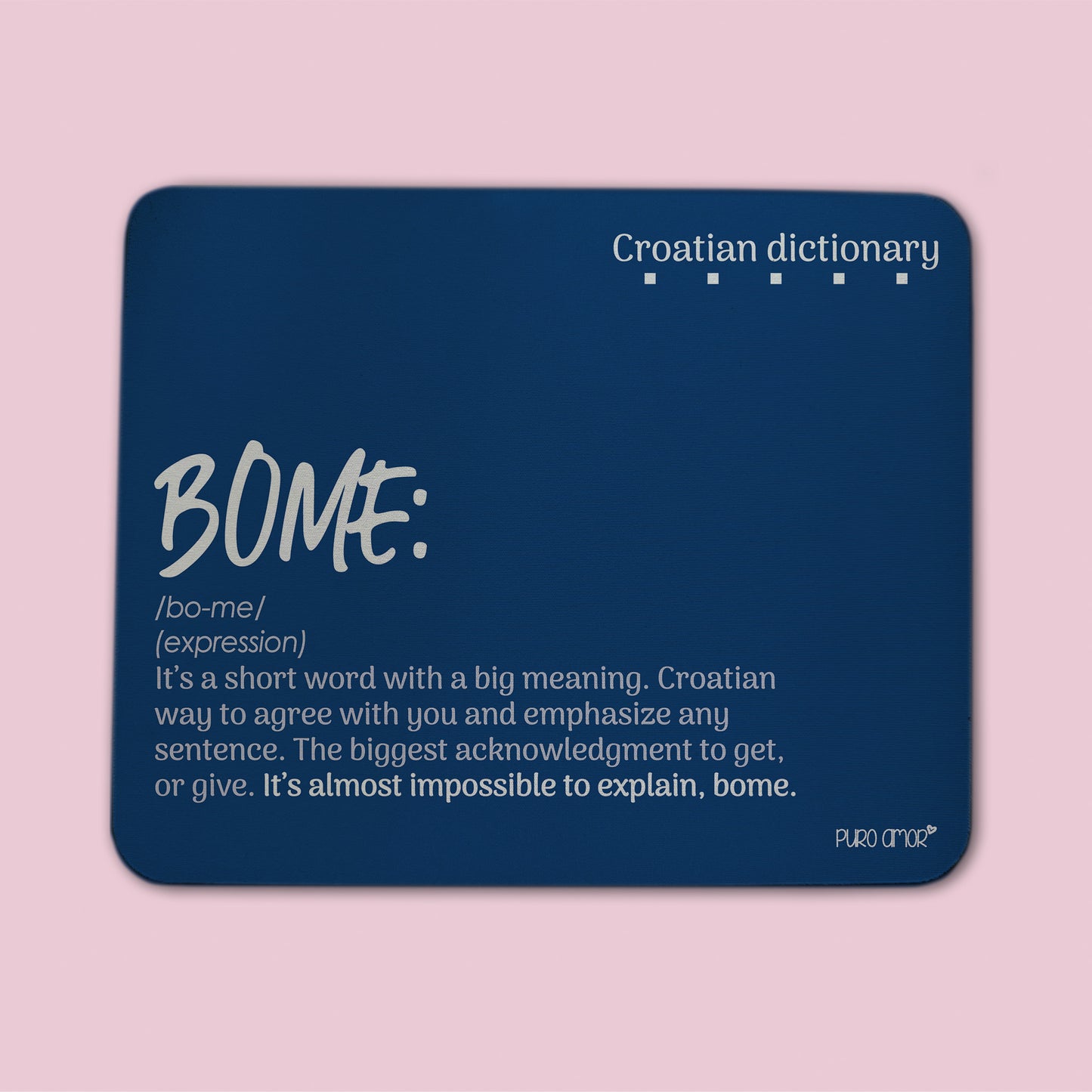 Podloga za miš - Croatian dictionary - Bome