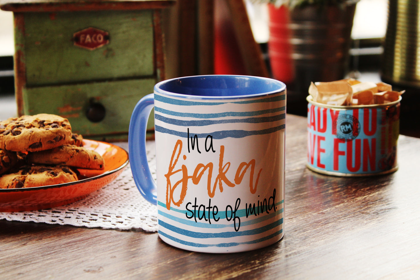 Šalica - In a fjaka state of mind (orange)