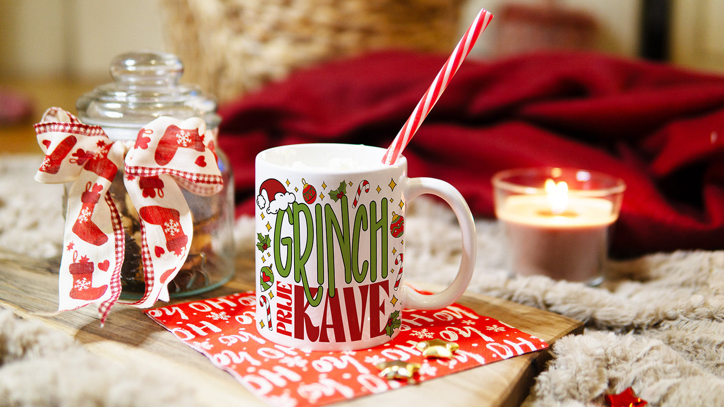 Šalica - Grinch prije kave