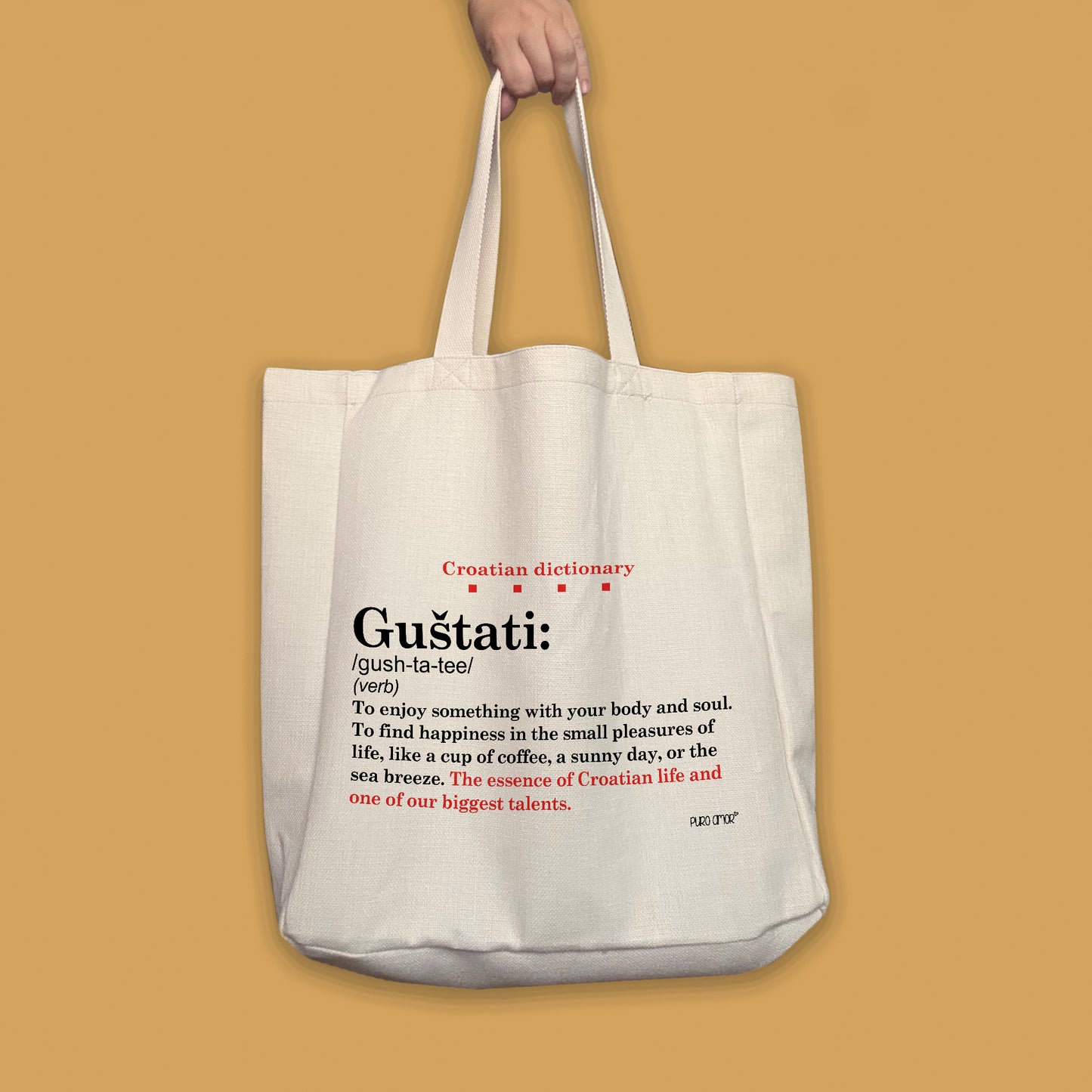 Maxi torba - Croatian dictionary - Guštati