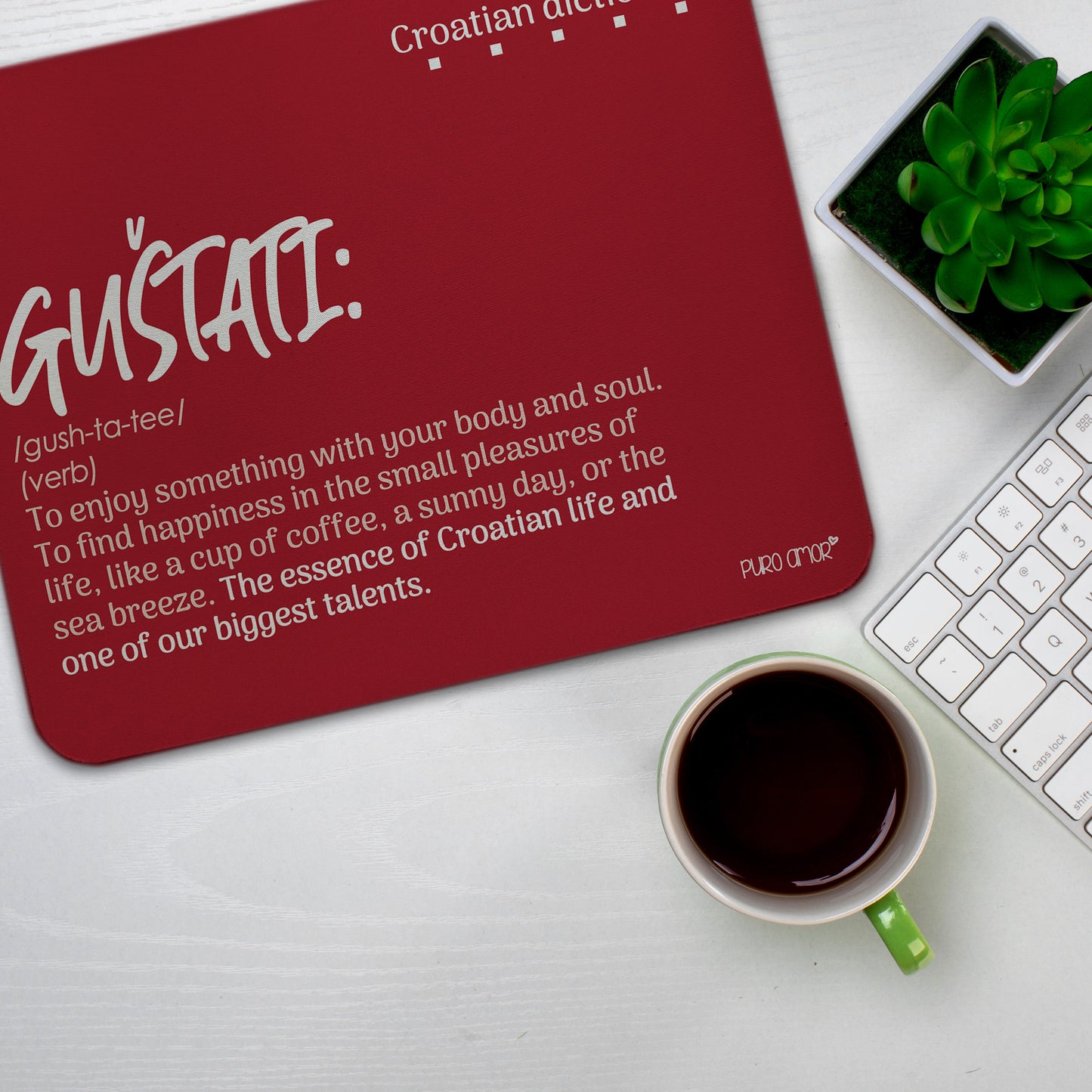 Podloga za miš - Croatian dictionary - Guštati