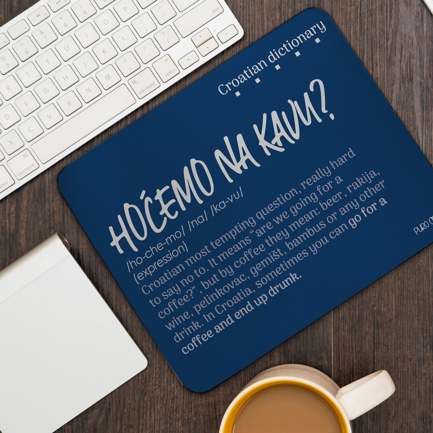 Podloga za miš - Croatian dictionary - Hoćemo na kavu