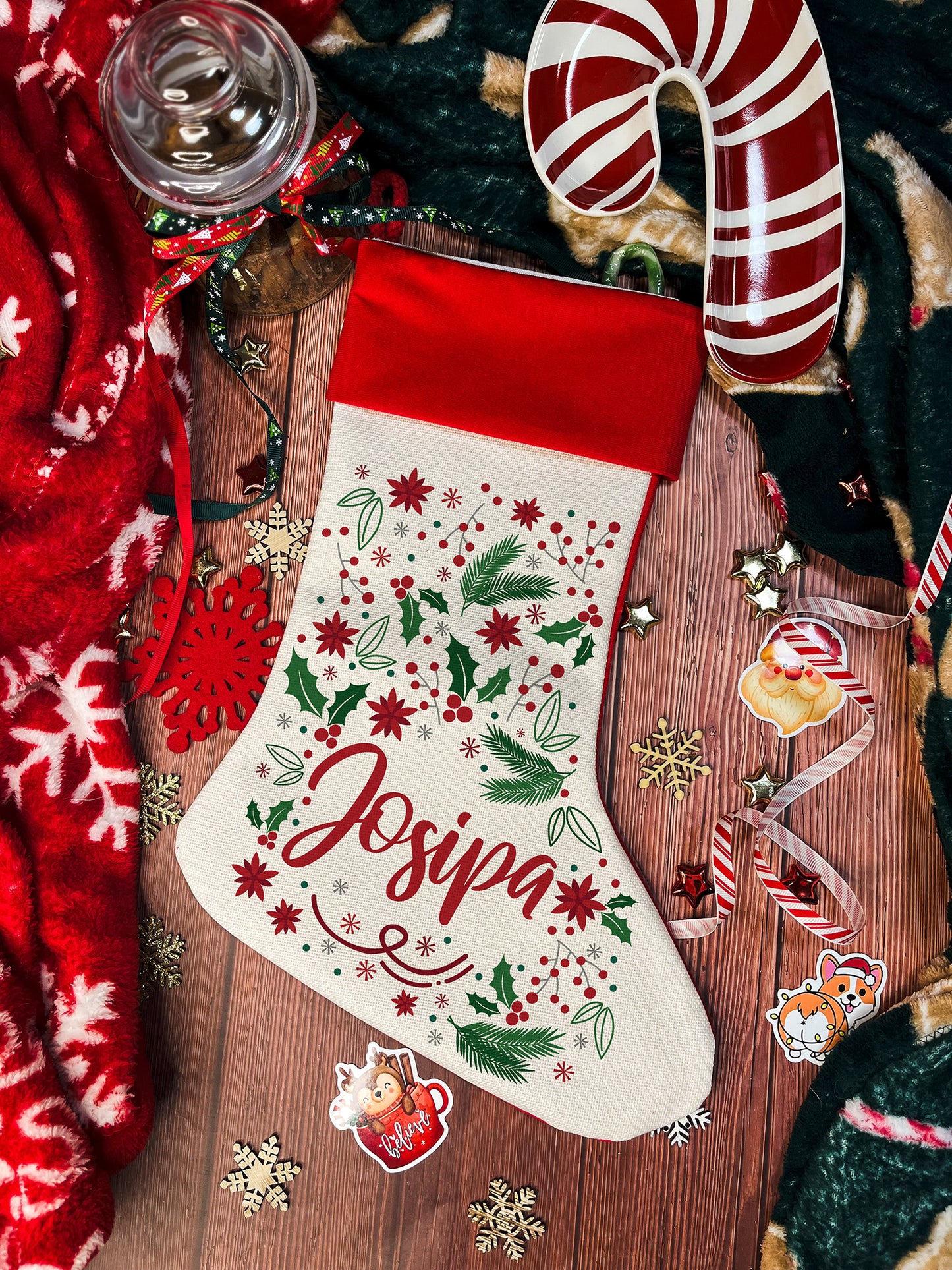 Božićna čizma - Personalizirana 1