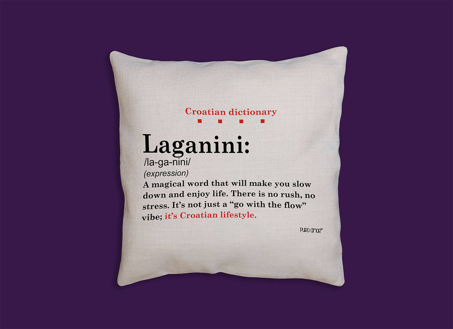 Jastučnica - Croatian dictionary - Laganini