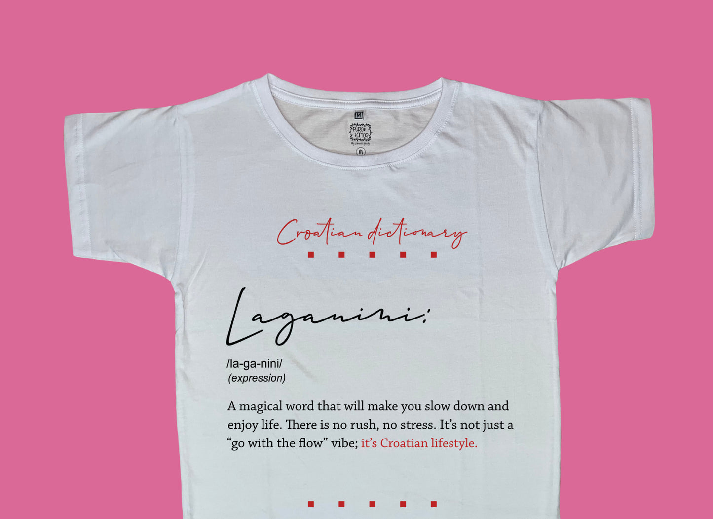 Ženska majica - Croatian dictionary - Laganini