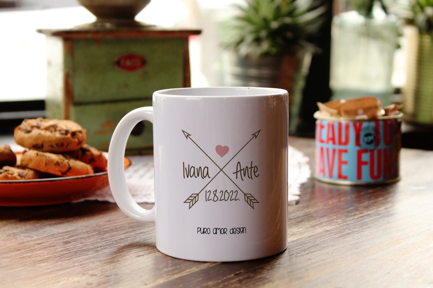 Set šalica - Let's have coffee together (gold)