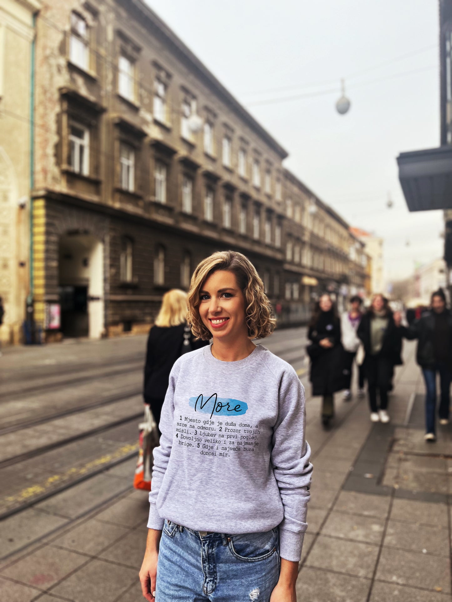 Sweatshirt - More (imenica)