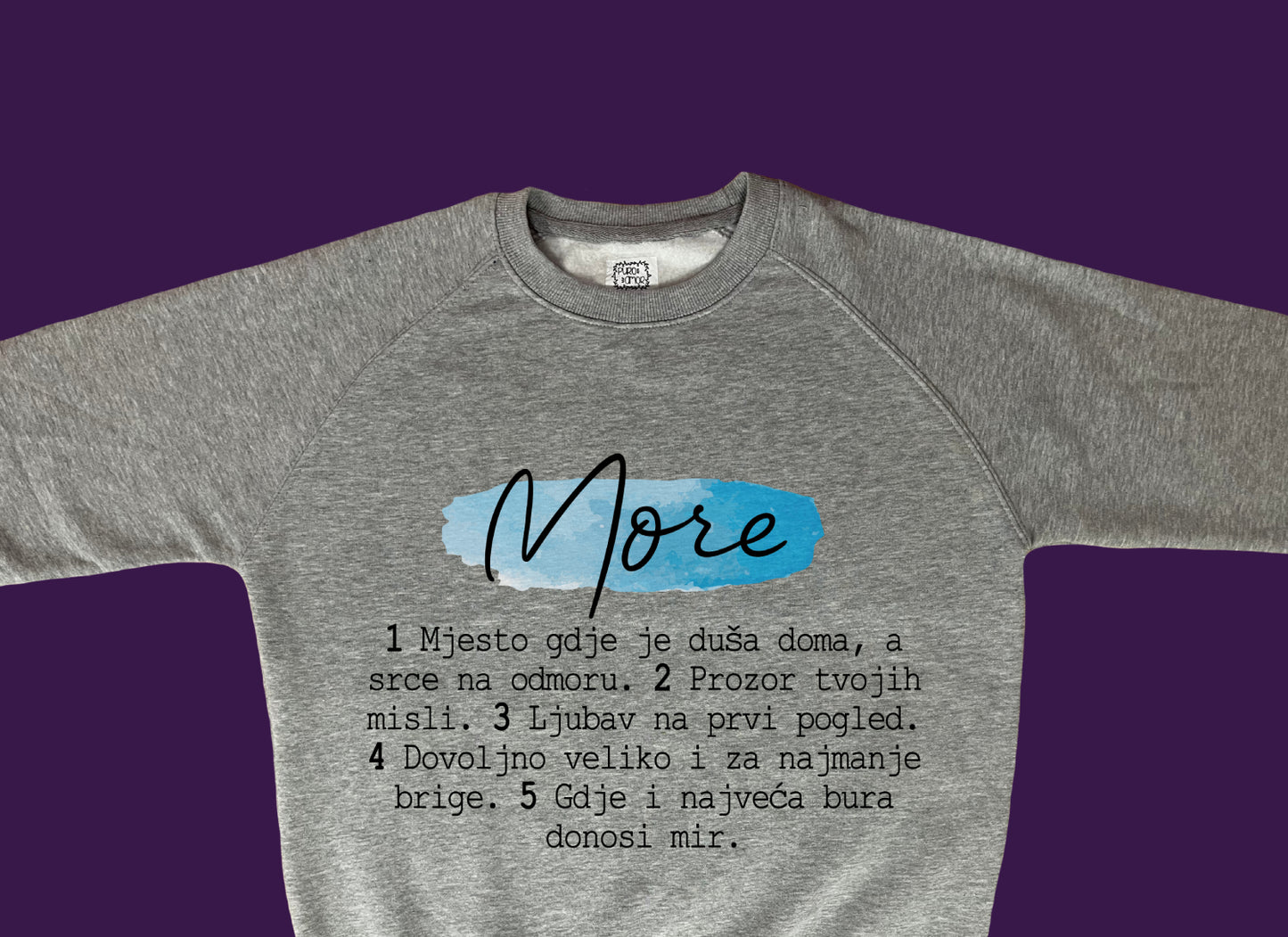 Sweatshirt - More (imenica)