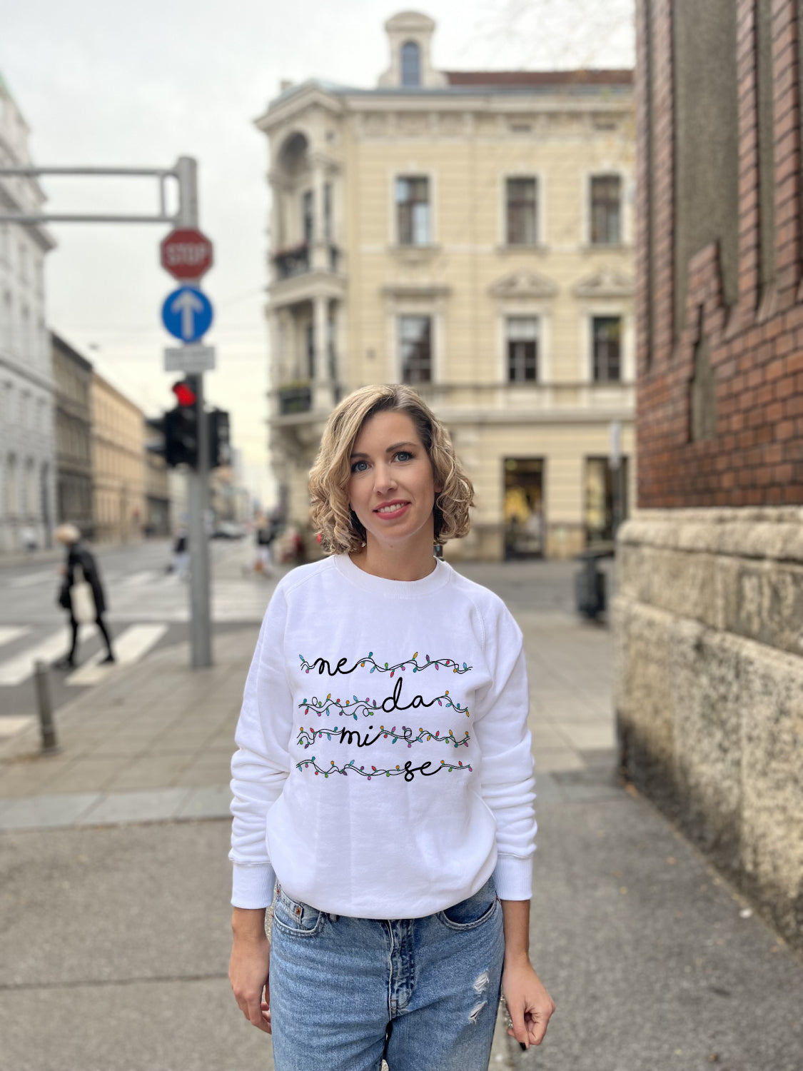 Sweatshirt - Ne da mi se (božićna)