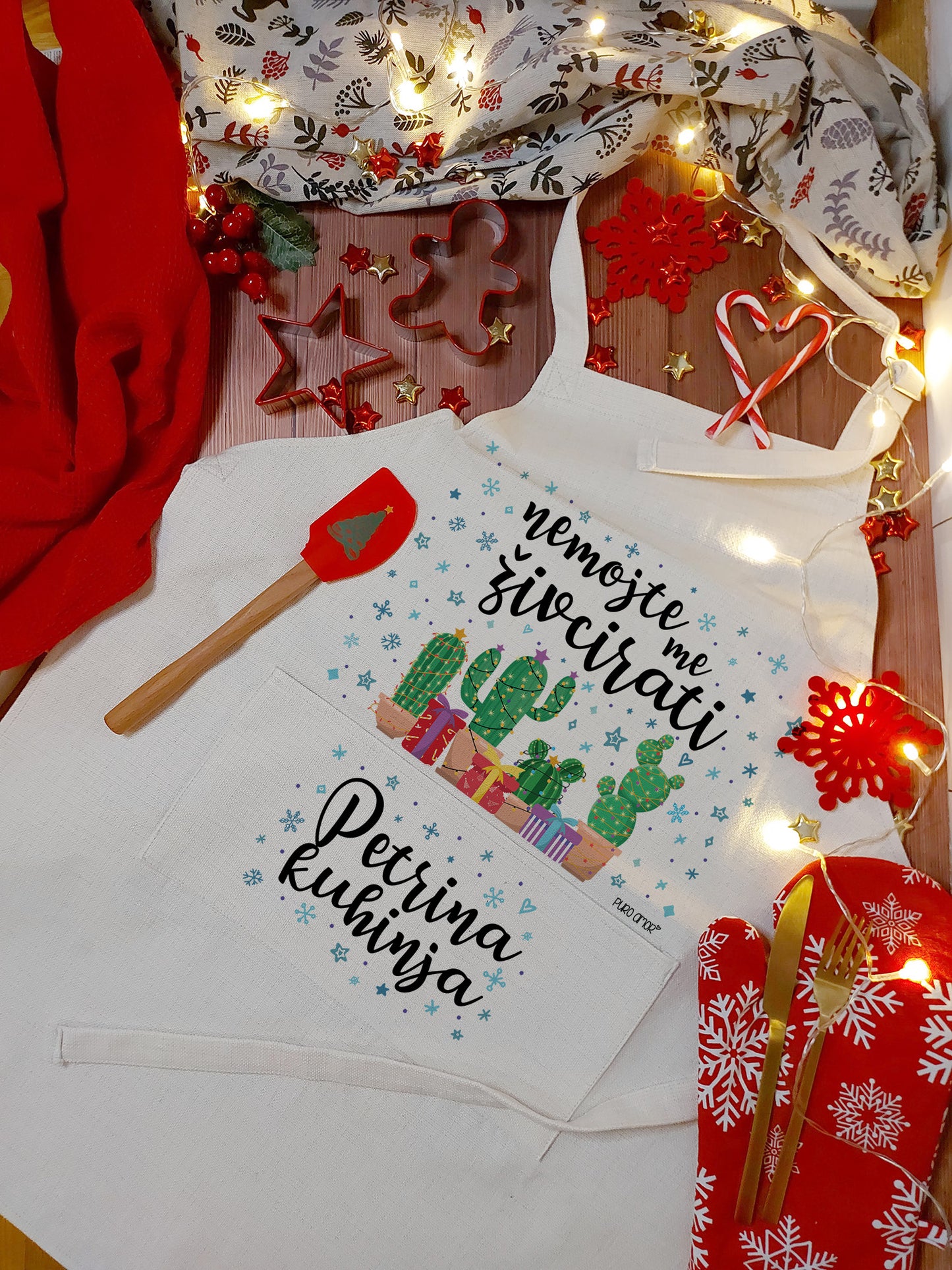 Pregača - Nemojte me živcirati (božićna)