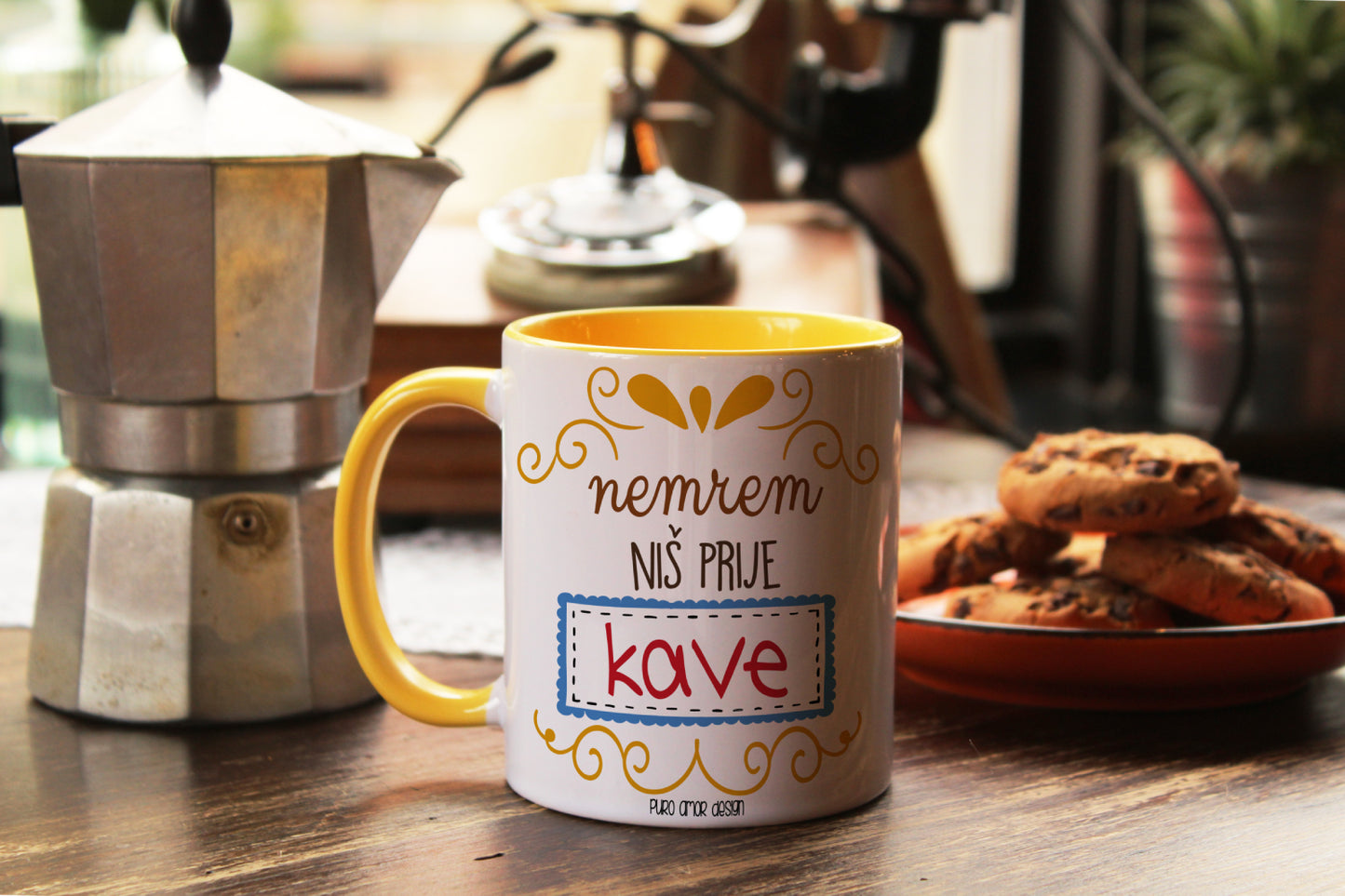 Šalica - Nemrem niš prije kave