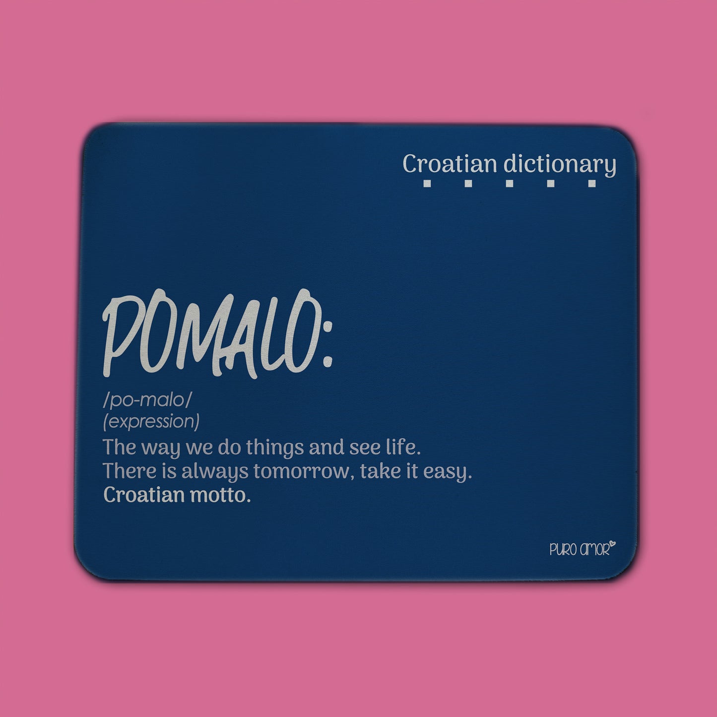 Podloga za miš - Croatian dictionary - Pomalo