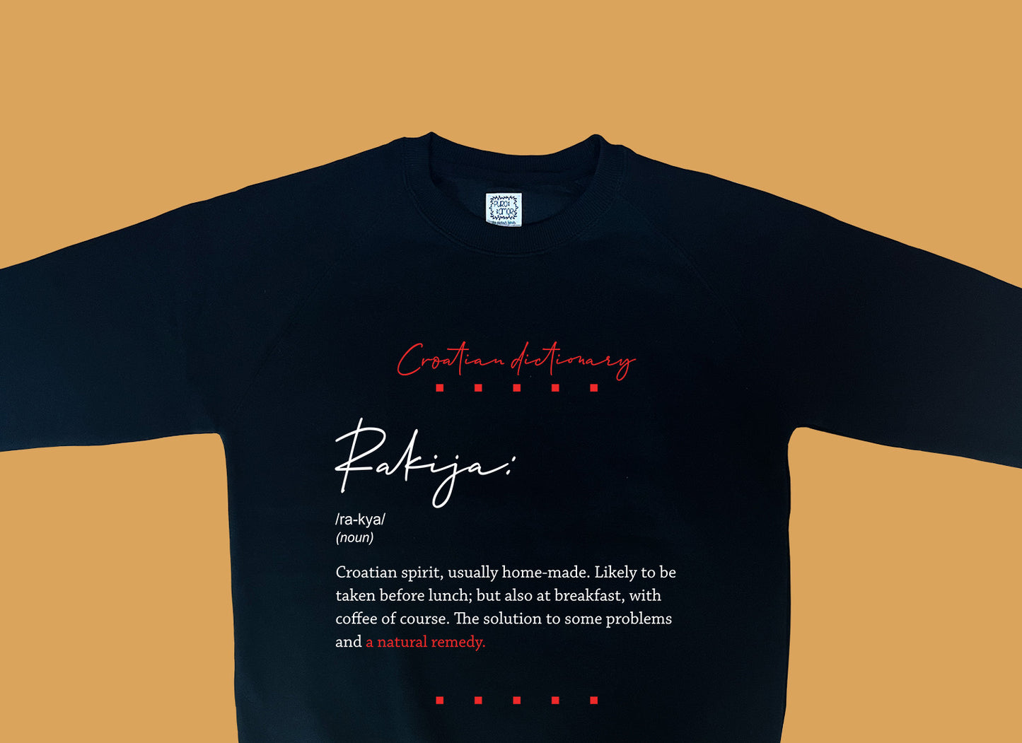 Sweatshirt - Croatian dictionary - Rakija