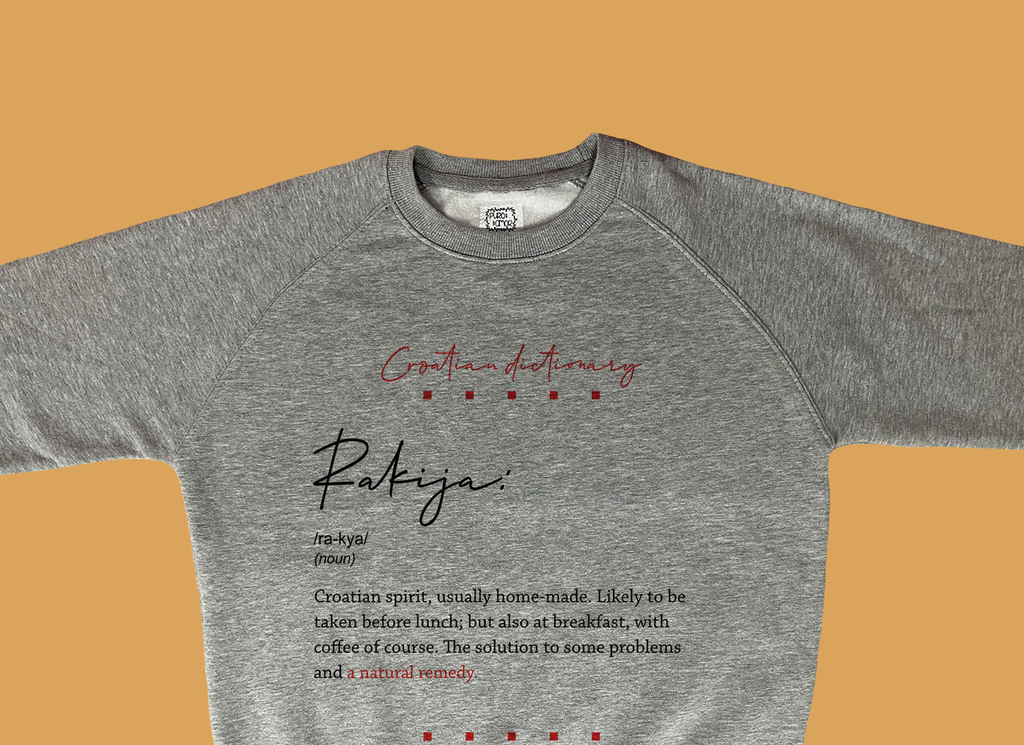 Sweatshirt - Croatian dictionary - Rakija