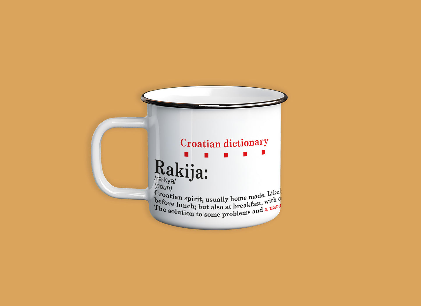 Lončić - Croatian dictionary - Rakija