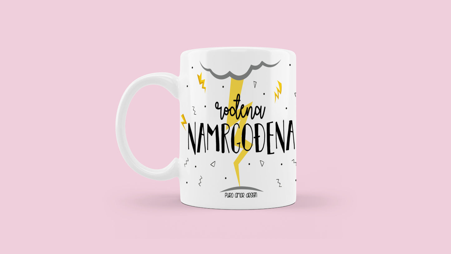 Šalica - Rođena namrgođena