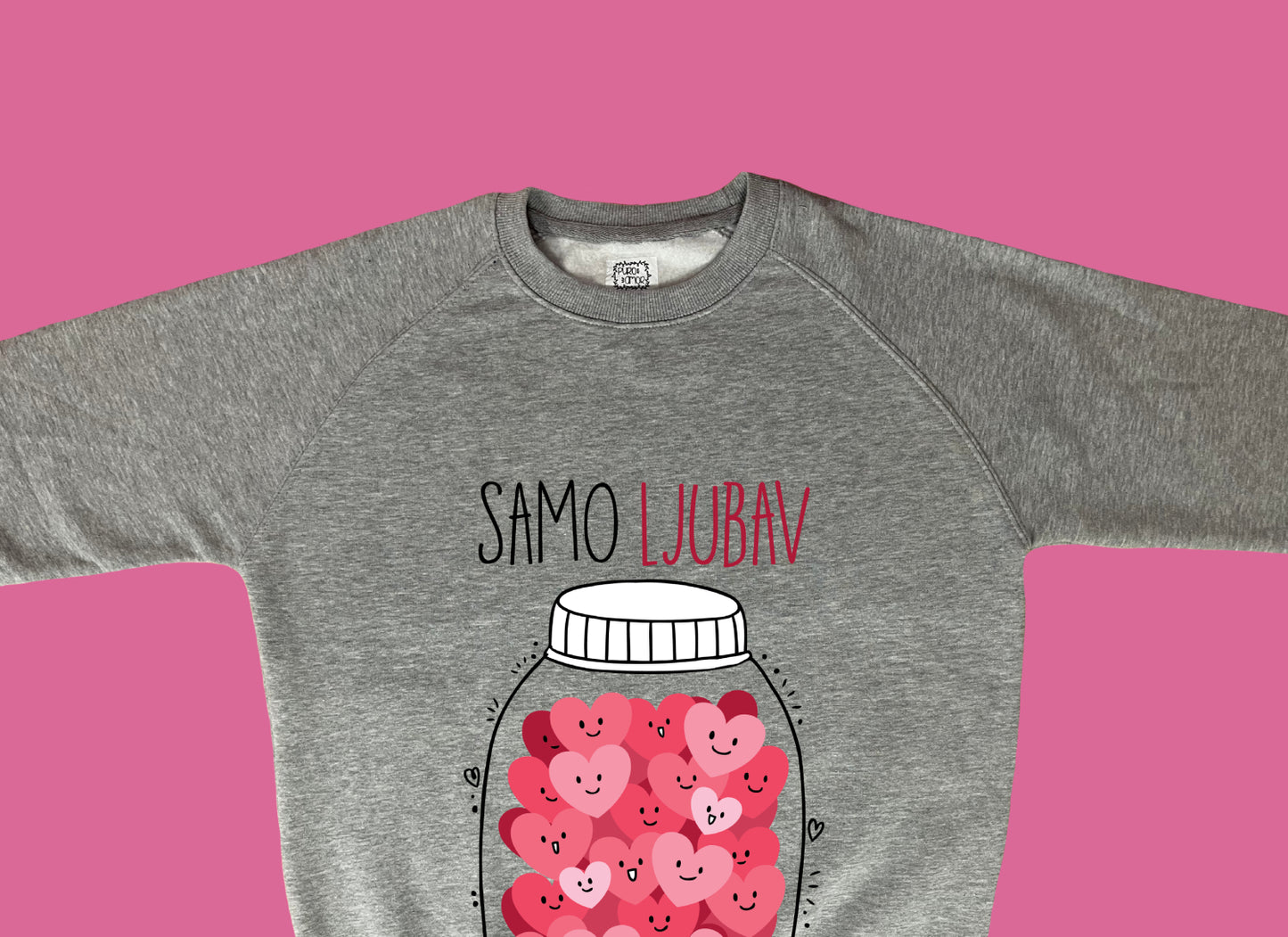 Sweatshirt - Samo ljubav
