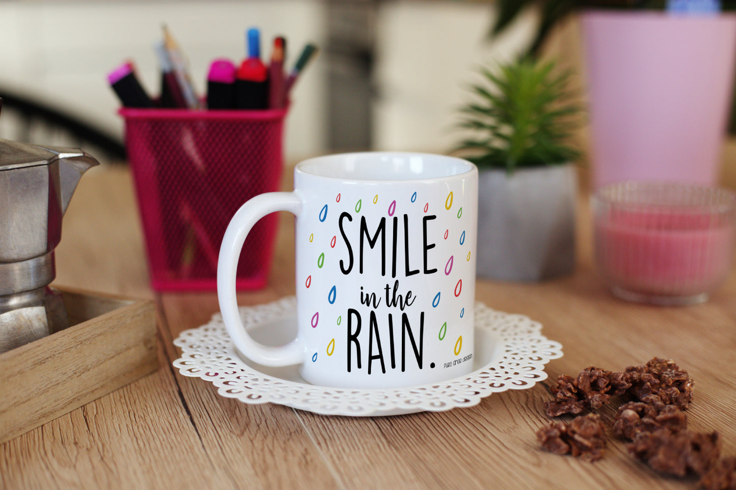 Šalica - Smile in the rain