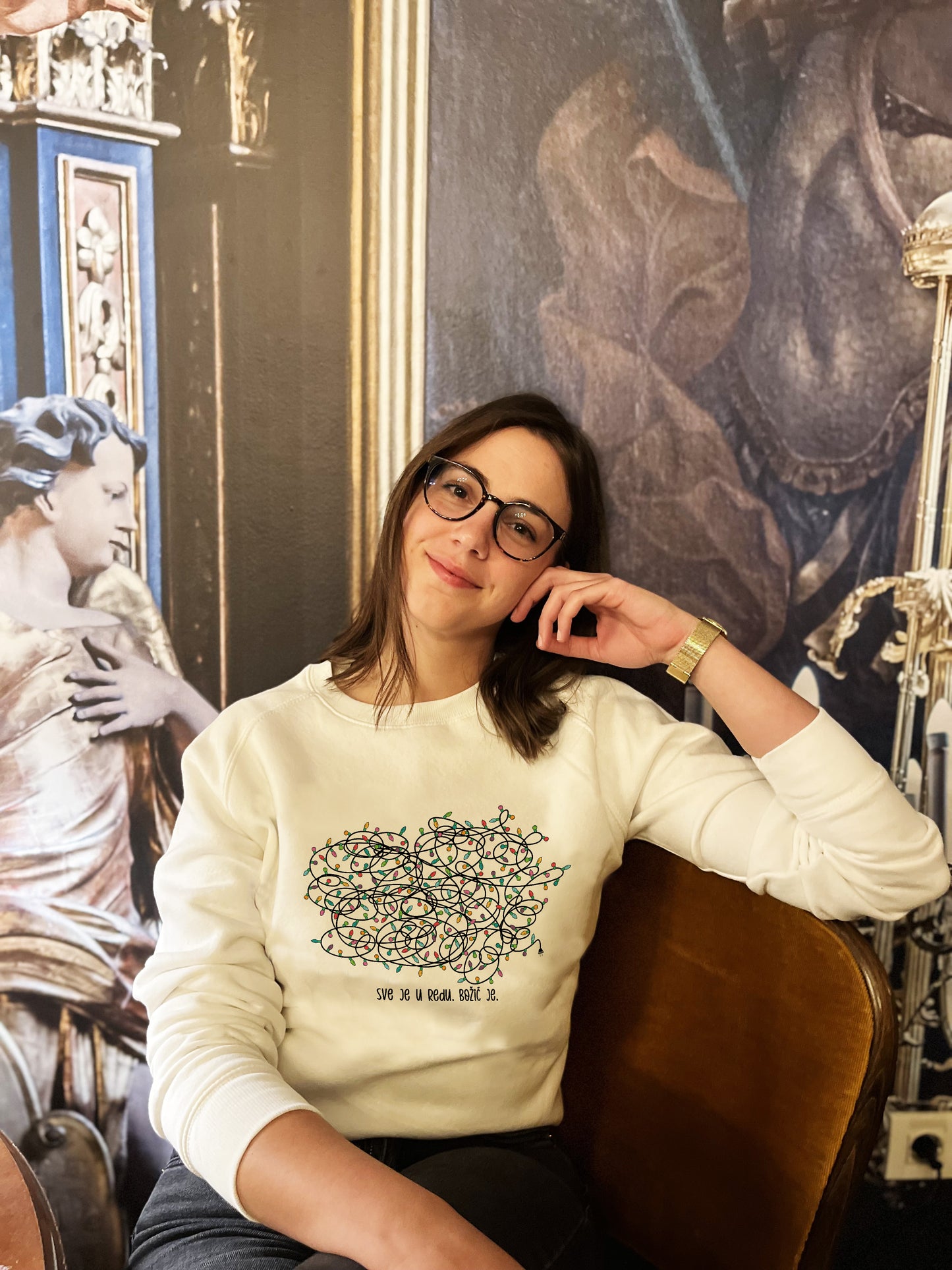 Sweatshirt - Sve je u redu, Božić je.