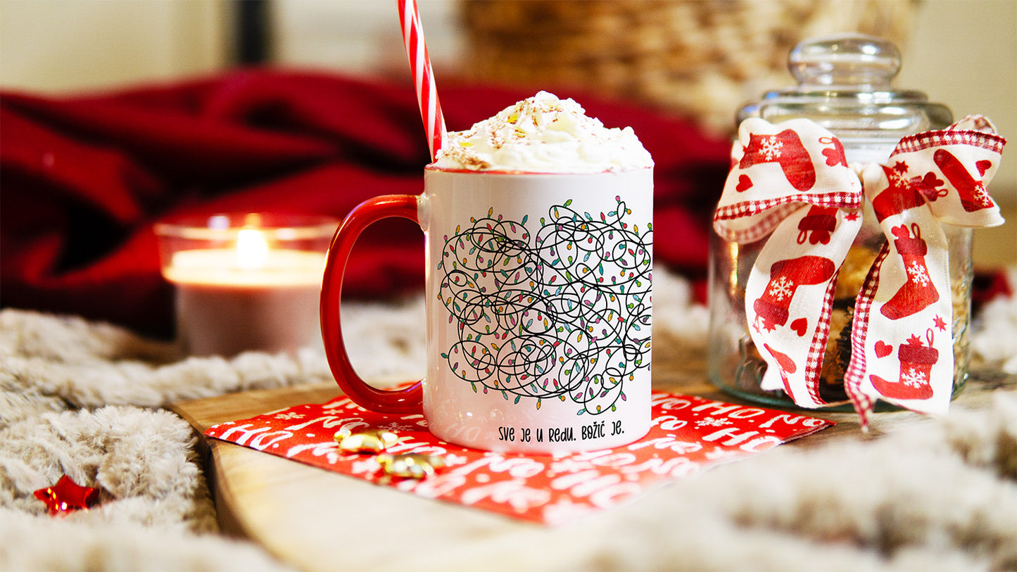 Šalica - Sve je u redu. Božić je.