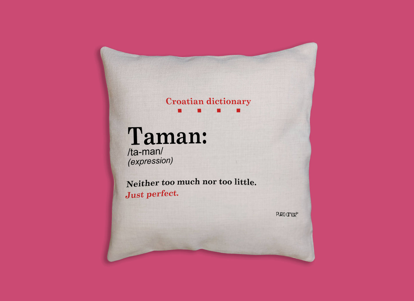 Jastučnica - Croatian dictionary - Taman