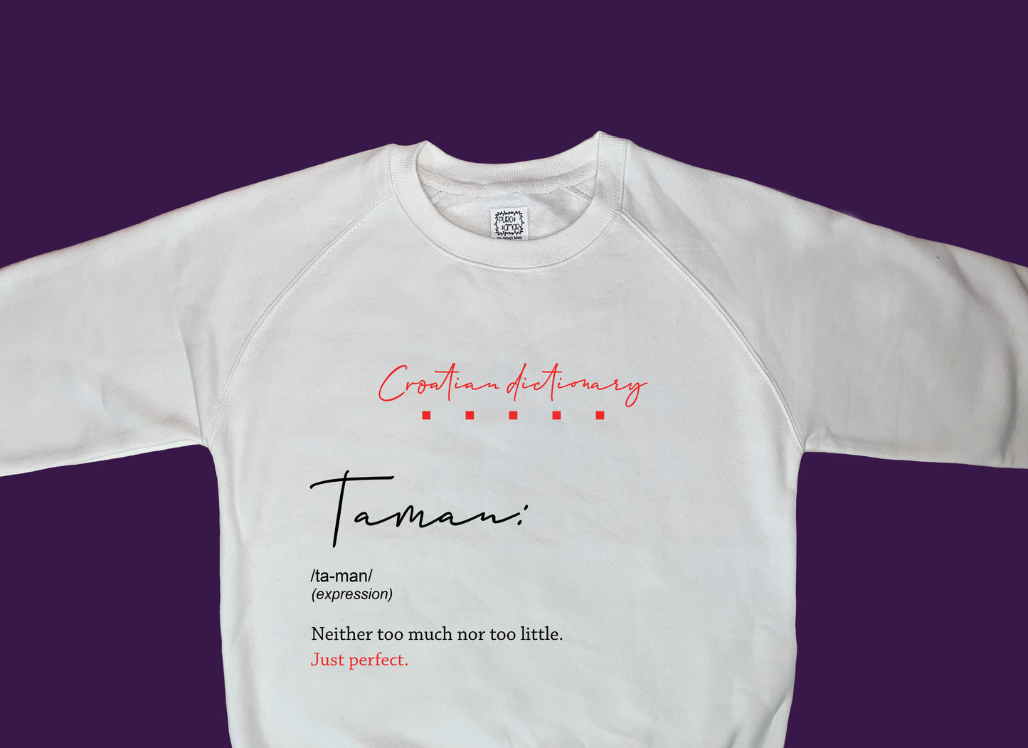 Sweatshirt - Croatian dictionary - Taman
