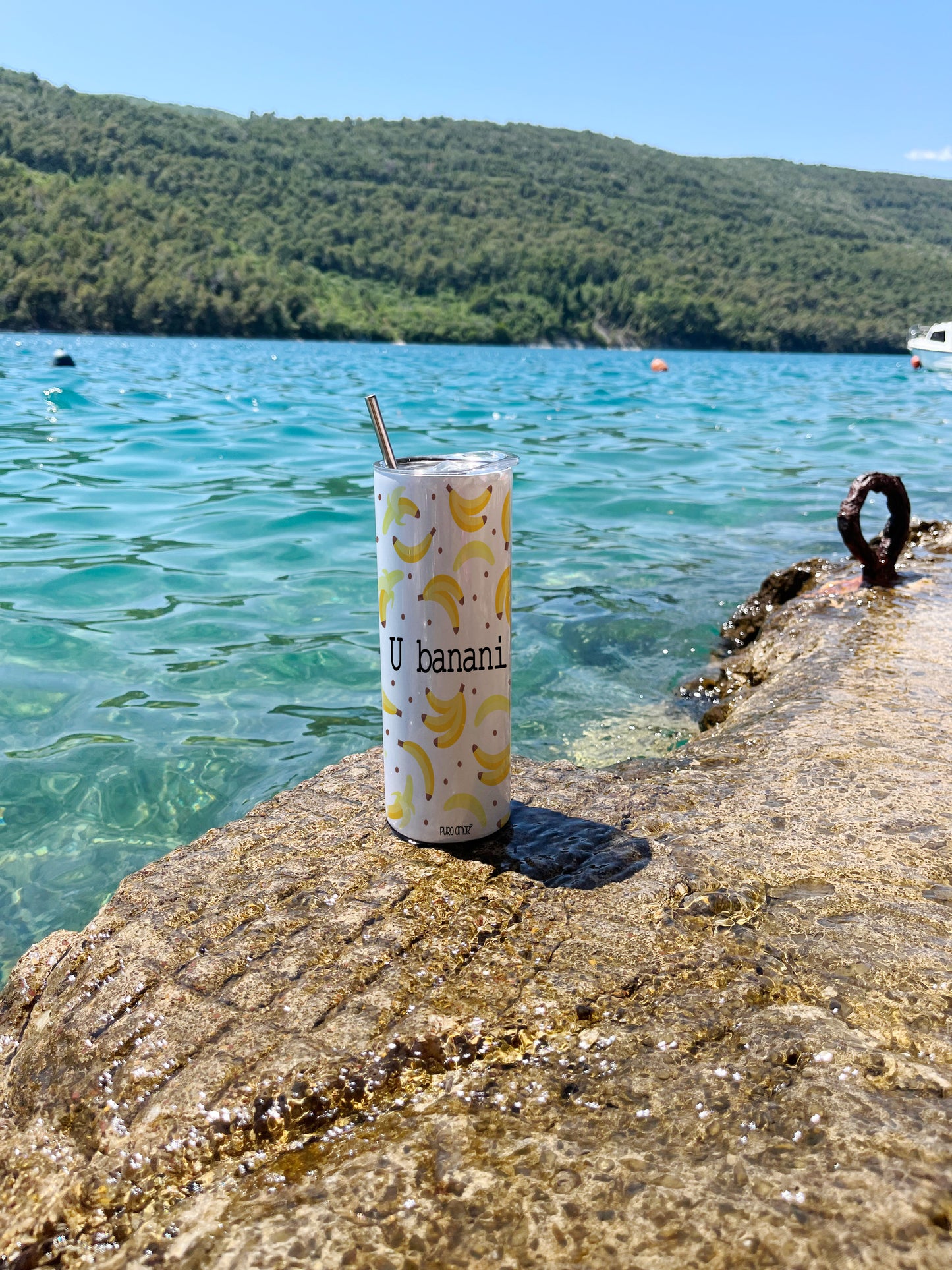 Šljokičasta termosica - U banani