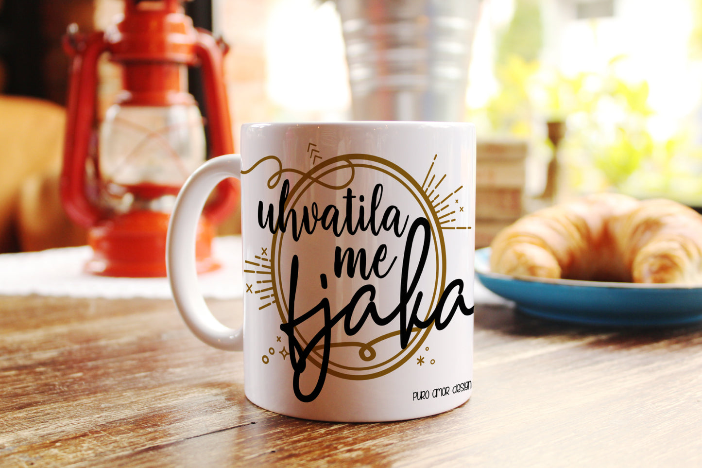 Šalica - Uhvatila me fjaka