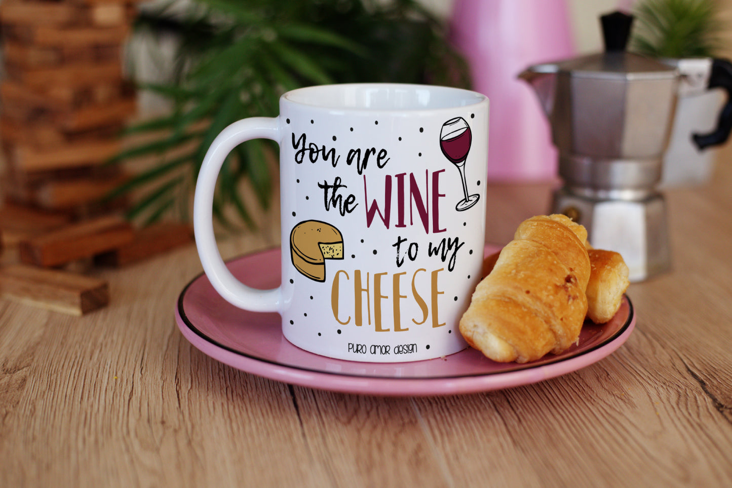 Šalica - Wine & cheese