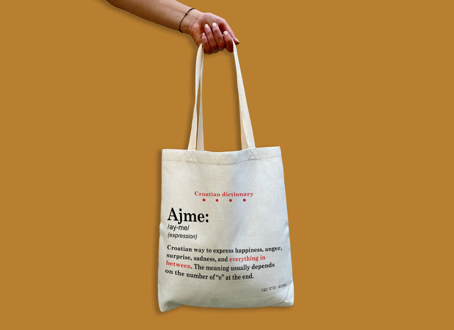 Torba - Croatian dictionary - Ajme