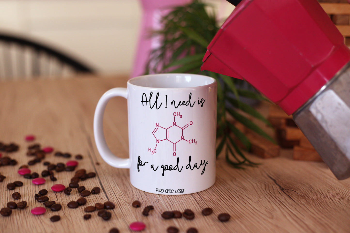 Šalica - All I need is caffeine
