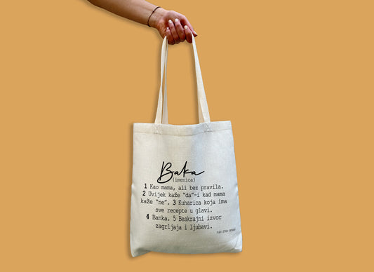 Torba - Baka (imenica)