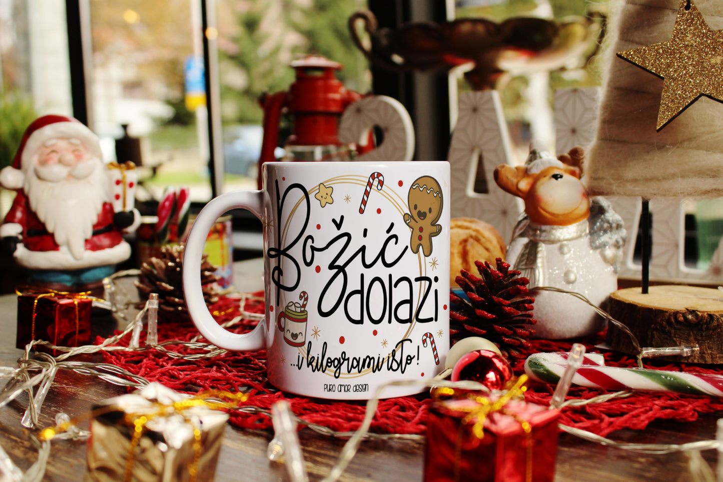 Šalica - Božić dolazi...i kilogrami isto