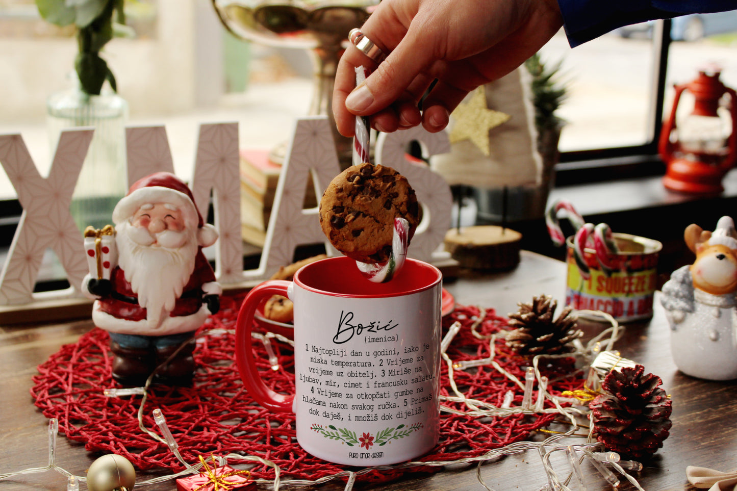 Šalica - Božić (imenica)